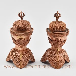 Ritual Copper Kapala Set
