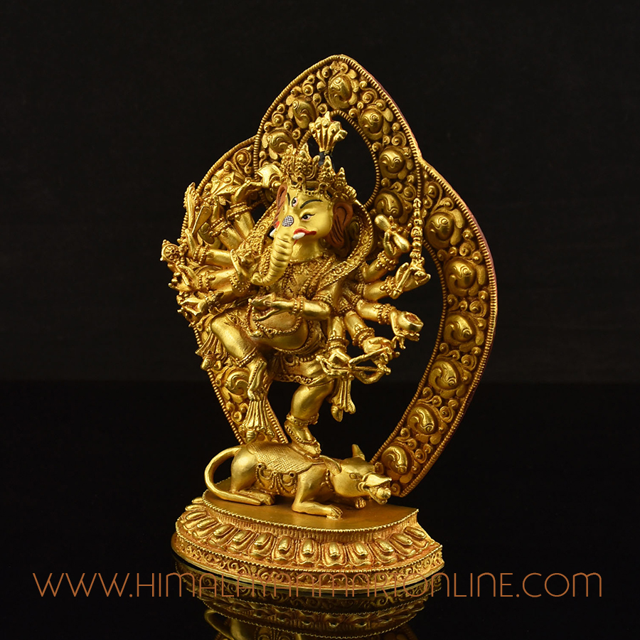 12 Armed Dancing Ganesha