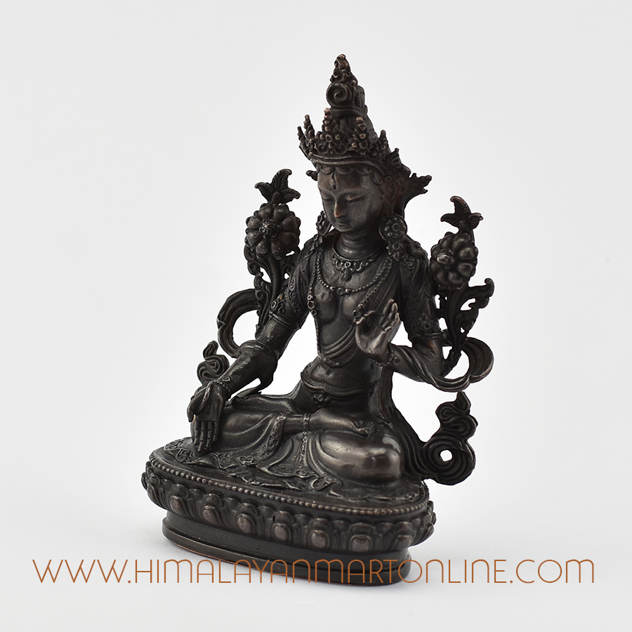 Oxidation Finish Dholkar Statue
