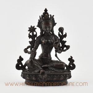 Oxidation Finish Dholma Statue