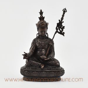 Oxidation Finish Padmasambhava Statue
