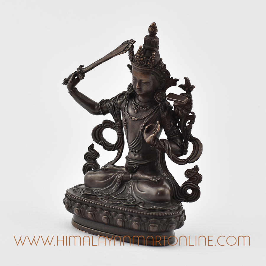 Oxidation Finish Jambiyang Statue
