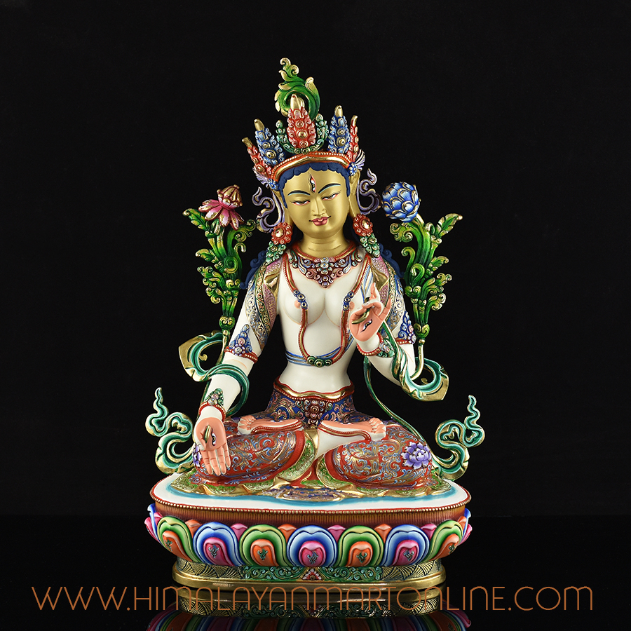 Hand Painted Dholkar Sculpture