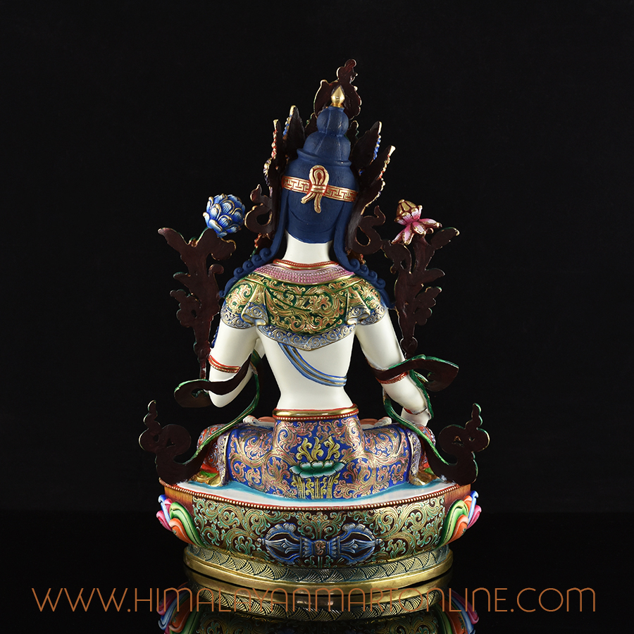 Hand Painted Dholkar Sculpture