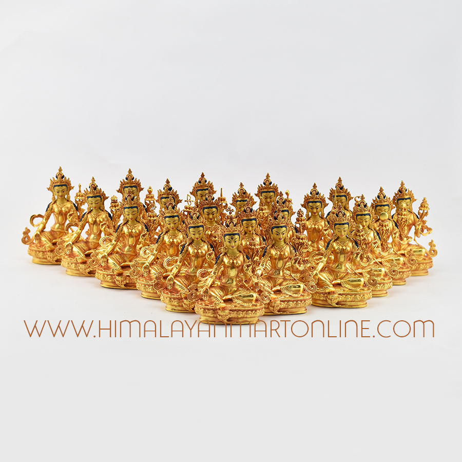 Twenty One Tara Set Statues