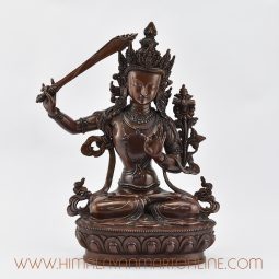 Fine Quality Buddhist Tibetan Vajrayogini popular Dakini Copper Statue in Oxidation Finish from Patan, Nepal