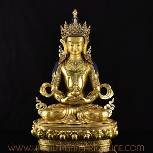 Tibetan Bodhisattva Amitayus Statue