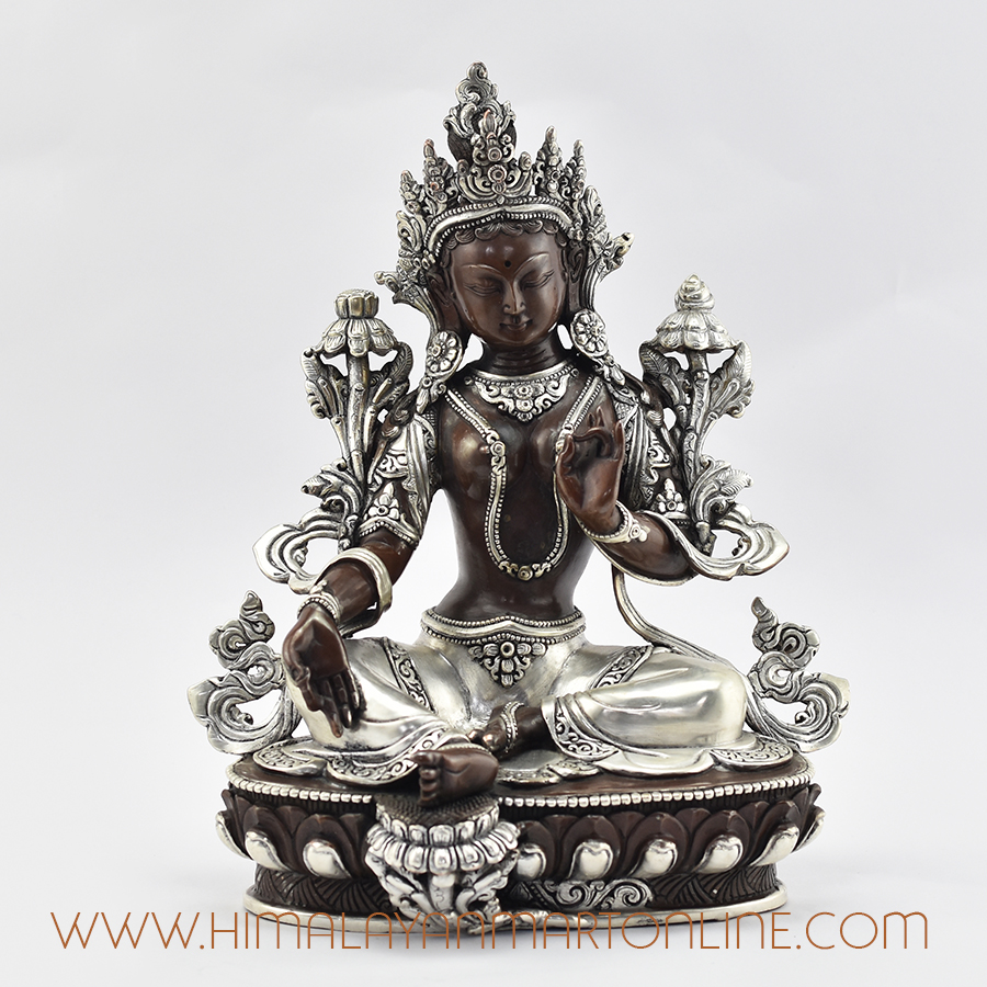 Buddhist Green Tara Statue