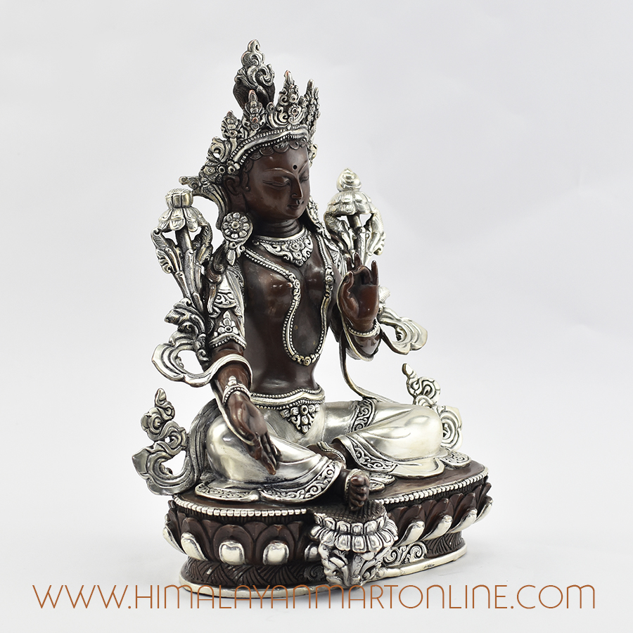 Buddhist Green Tara Statue