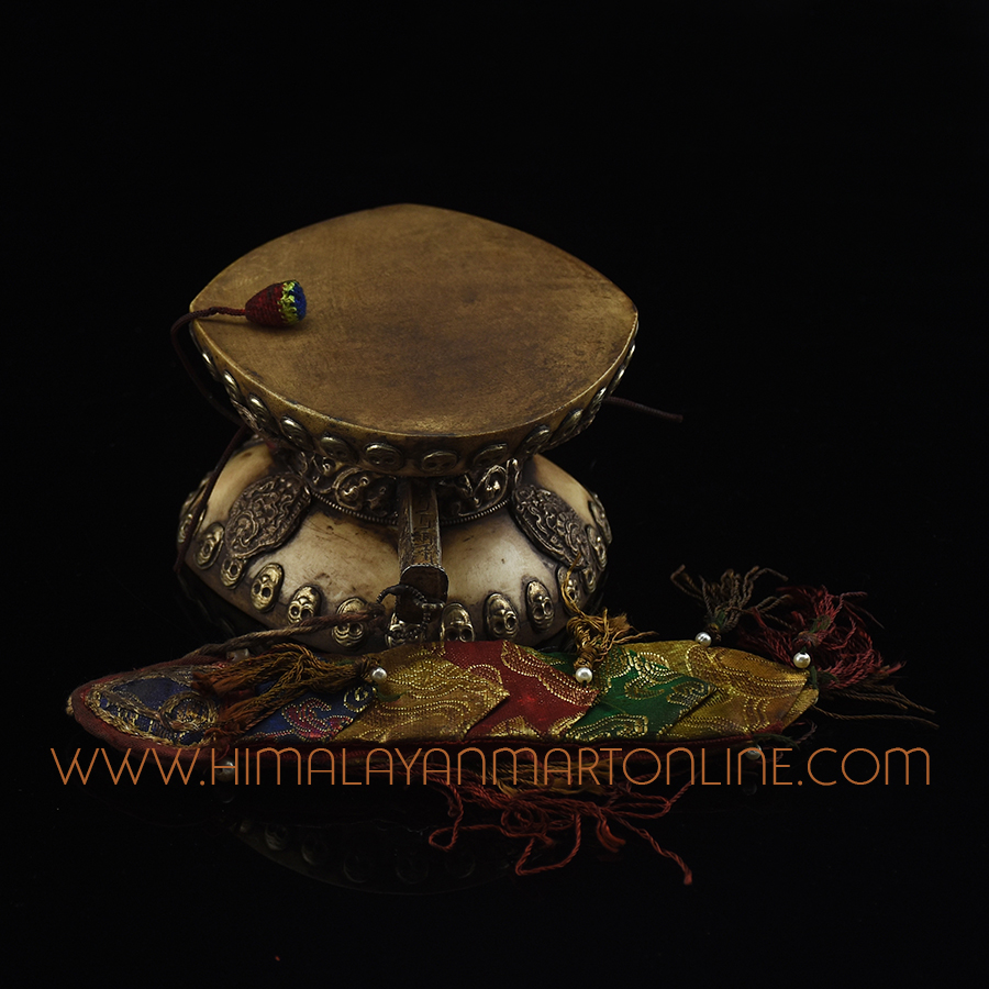 Damaru Tibetan Ritual Drum