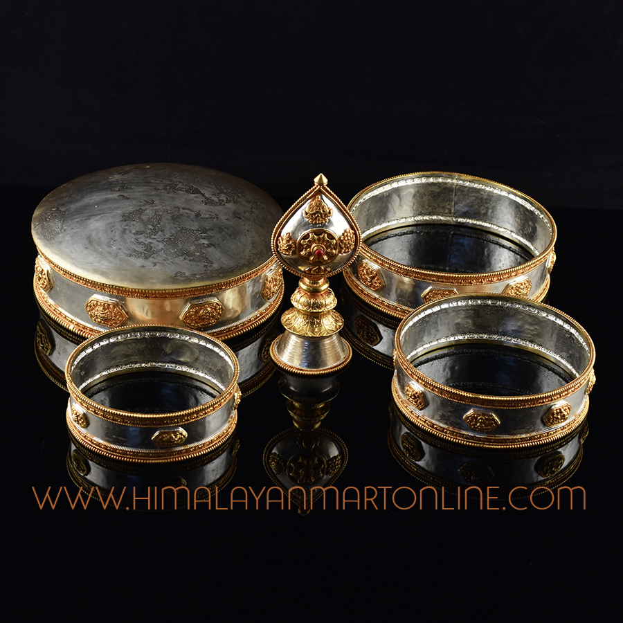 Tibetan Offering Mandala Set
