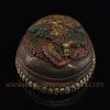 Namtose Vaisravana – Lion Dzambhala Carved Resin Kapala