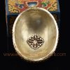 Black Mahakala Carved Resin Kapala