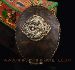 Dragon Carved Resin Kapala