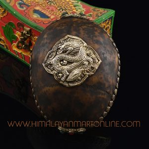 Dragon Carved Resin Kapala