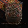 Guru Dragpur – Fierce Padmasambhava Carved Resin Kapala