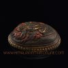 Guru Dragpur – Fierce Padmasambhava Carved Resin Kapala