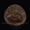Guru Dragpur – Fierce Padmasambhava Carved Resin Kapala