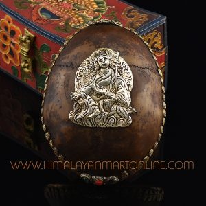 Guru Rinpoche / Padmasambhava Carved Resin Kapala