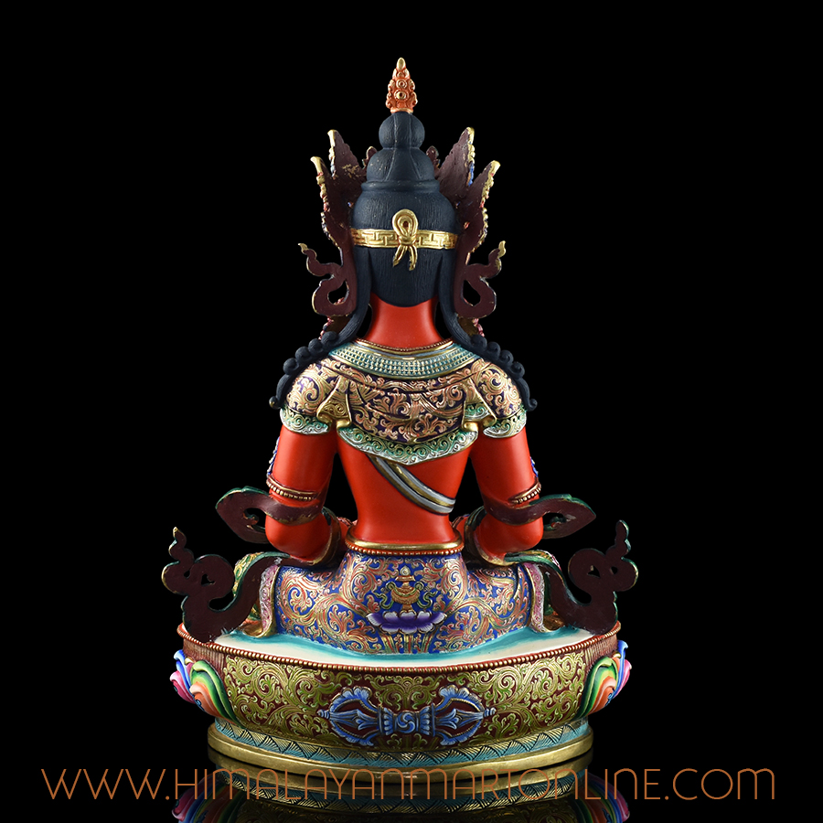 Hand Painted Tsepame Sculpture