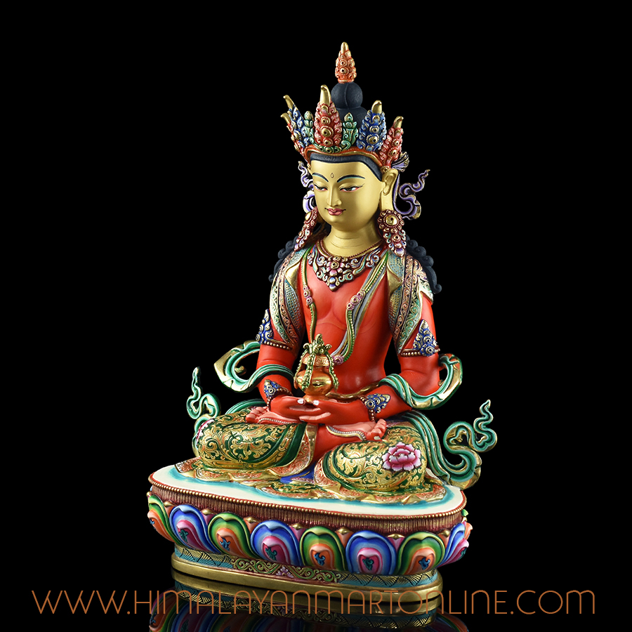 Hand Painted Tsepame Sculpture