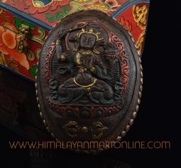 Manjushri / Jambiyang Carved Resin Kapala