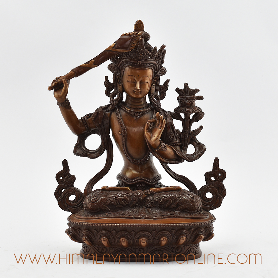 Handmade Manjushri Statue