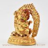 Bernagchen Mahakala Dharmapala Statue Left Detail