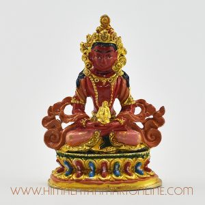 Hand-Painted Amitayus Statue