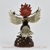 Silver-Plated Garuda Statue Back Detail