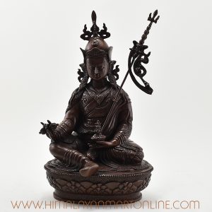 Copper Guru Padmasambhava Statue