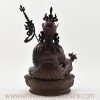 Copper Guru Padmasambhava Statue Back Detail
