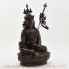 Copper Guru Padmasambhava Statue Right Detail