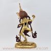 Vajravarahi Jogini Gold-Gilded Statue Back without Frame Detail