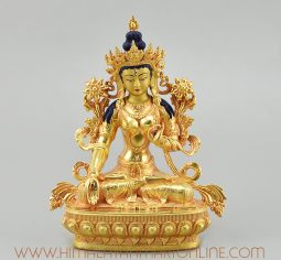 Handcrafted White-Tara Statue