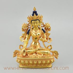 Handcrafted White-Tara Statue