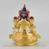 Handcrafted White-Tara Statue Back Detail