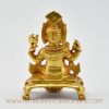 Lord Ganesha Statue Back without Frame Detail