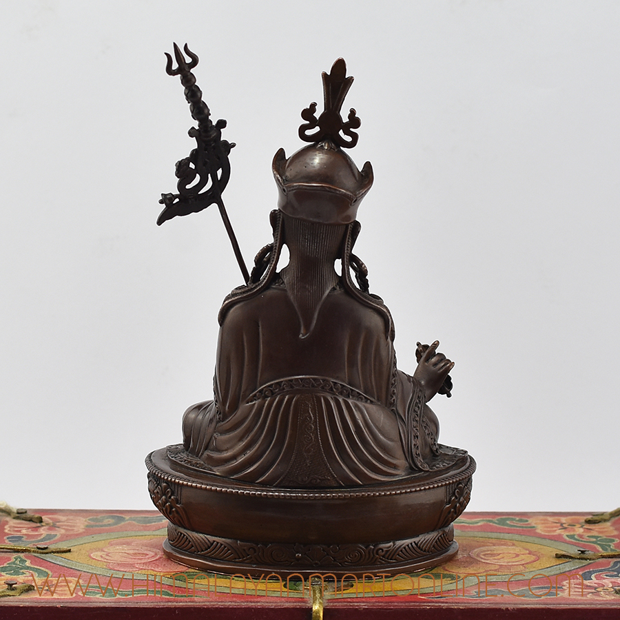 Guru Rinpoche Small Statue Back Detail
