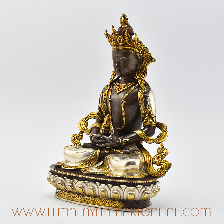 Online Aparamita Buddha Statue Left Detail