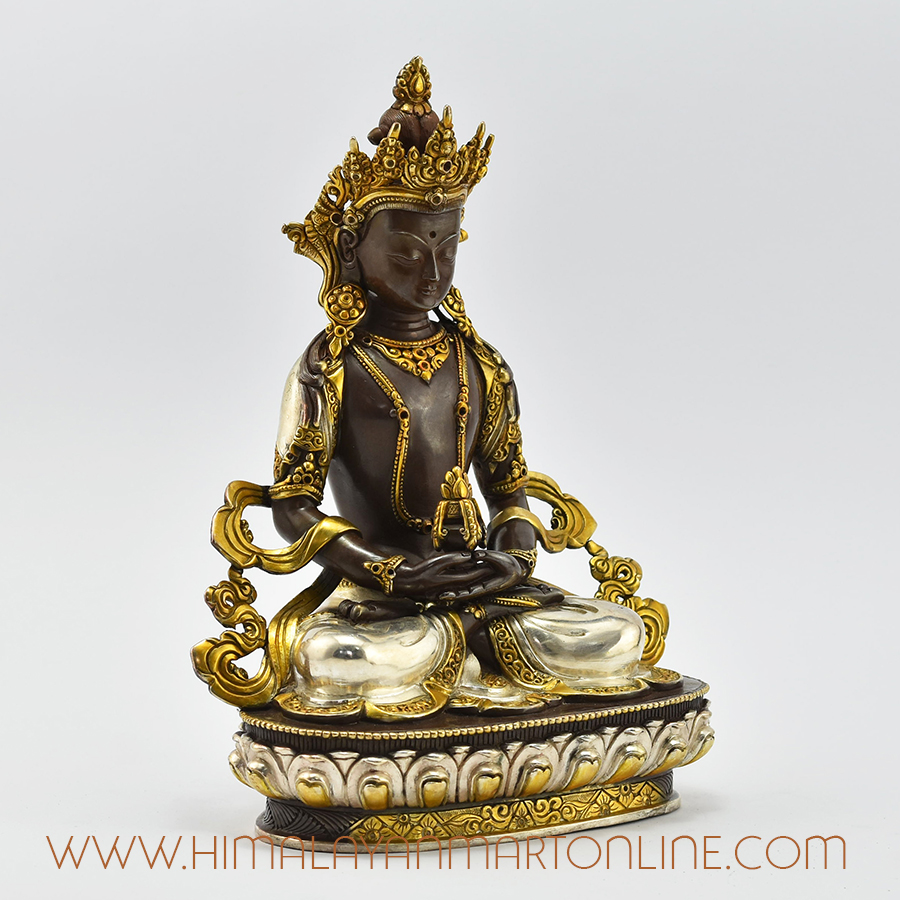 Online Aparamita Buddha Statue Right Detail