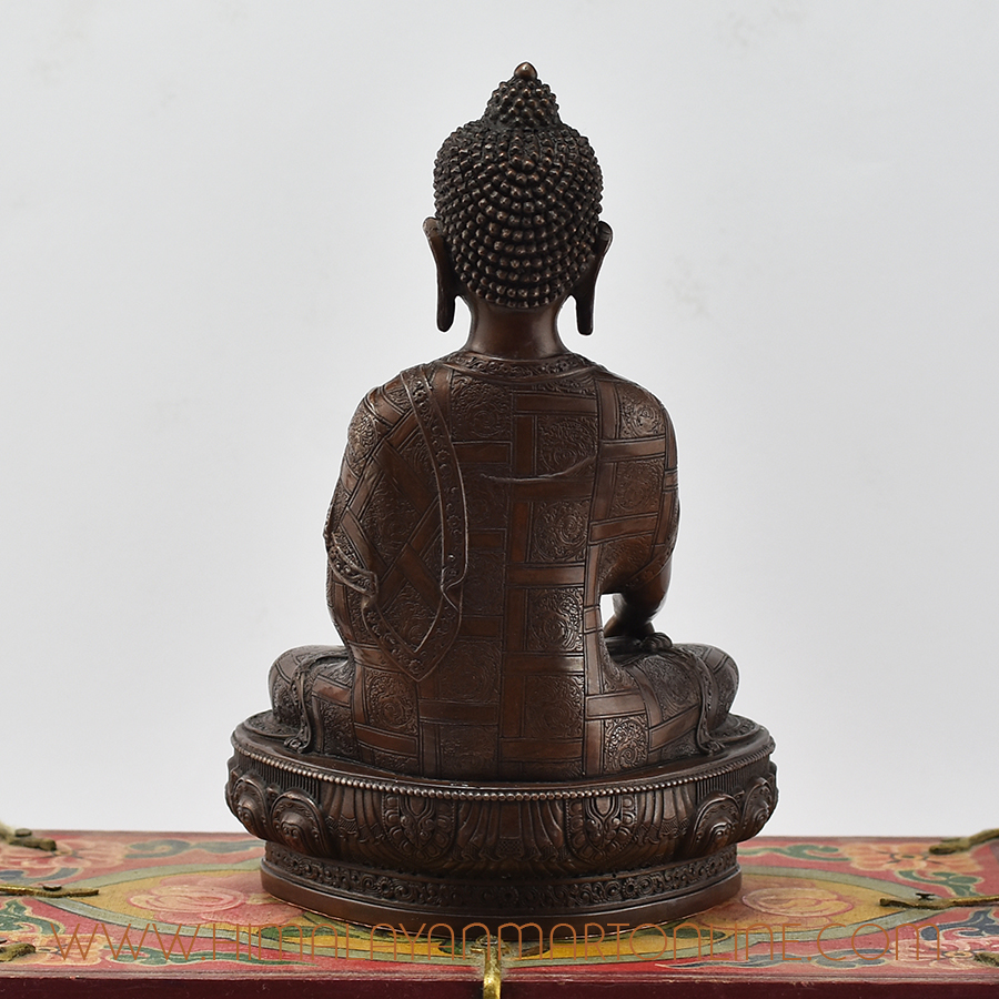 Shakyamuni Buddha Small-Statue Back Detail