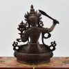 Small Manjushri Statue Back Detail