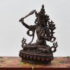 Small Manjushri Statue Left Detail