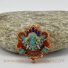 Handcrafted Chhepu Face Ghau prayer box pendant necklace