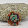 Right-side view of handcrafted Chhepu Face Ghau pendant