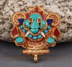 Handcrafted Cheppu Face Ghau – Ritual Pendant & Prayer Box Necklace