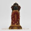 Rato Machhendranath Statue – Back View, Handcrafted Gold Gilded Nepalese Sculpture