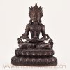 Handcrafted Amitayus statue for sale, Tibetan Buddhist meditation sculpture depicting the Buddha of Infinite Life in serene seated posture