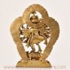 Back view of lapis inlay Ganesh statue handcrafted in Nepal
